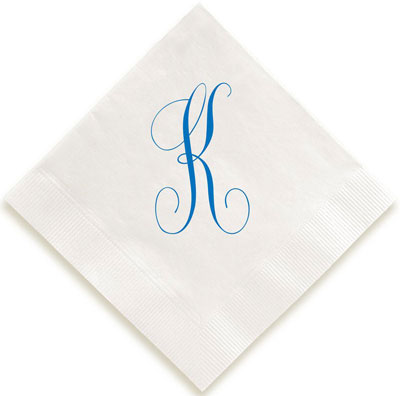 Strasbourg Personalized 3-Ply Napkins by Embossed Graphics