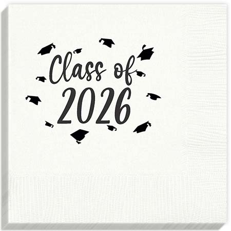 Class of 2026 Beverage Napkins