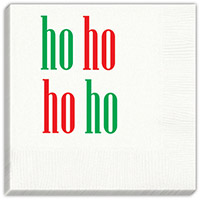 Ho Ho Ho Holiday Beverage Napkins