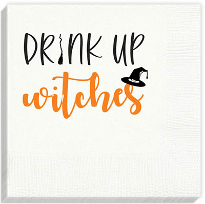 Drink Up Witches Beverage Napkins