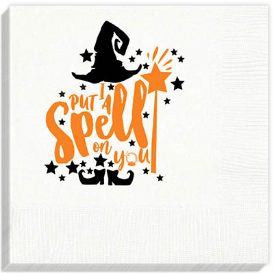 I Put A Spell On You Beverage Napkins