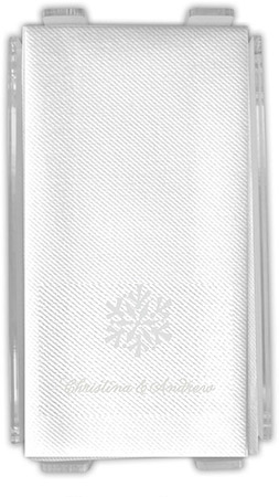 Personalized Linen-Like Guest Towels by Rytex (Snowflake Motif) Personalized Linen-Like Guest Towels by Rytex (Snowflake Motif)