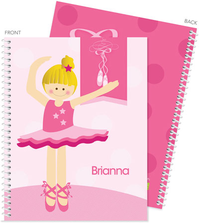 Spark & Spark Note Notebooks - Love For Ballet (Blonde)