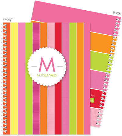 Spark & Spark Note Notebooks - Bold & Fun Stripes