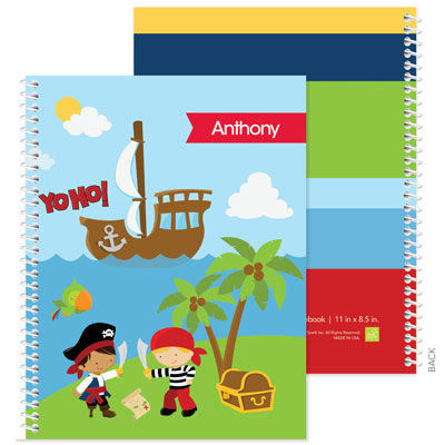 Spark & Spark Note Notebooks - Yo Ho Pirate