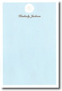 Boatman Geller Notepads - Sand Dollar