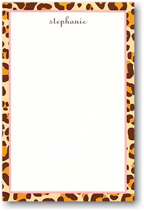 Boatman Geller Notepads - Leopard