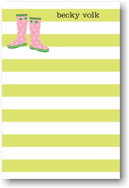 Boatman Geller Notepads - Wellies