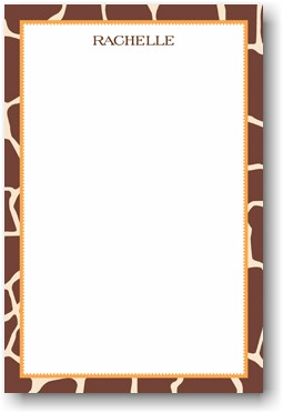 Boatman Geller Notepads - Giraffe Brown