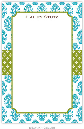 Boatman Geller Notepads - Beti Teal Boatman Geller Notepads - Beti Teal