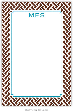 Boatman Geller Notepads - Stella Chocolate Boatman Geller Notepads - Stella Chocolate