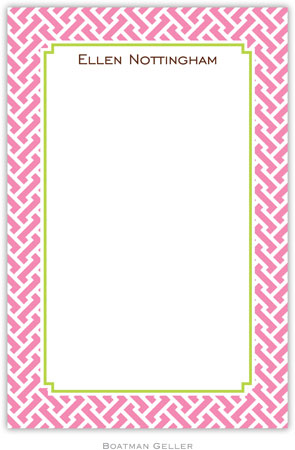 Boatman Geller Notepads - Stella Pink Acrylic