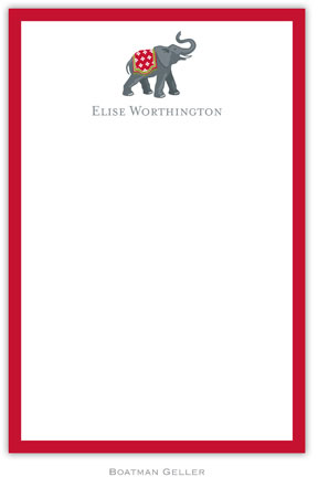 Boatman Geller Notepads - Elephant Holiday Boatman Geller Notepads - Elephant Holiday