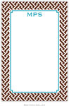 Boatman Geller Notepads - Stella Chocolate