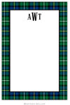 Boatman Geller Notepads - Black Watch Plaid