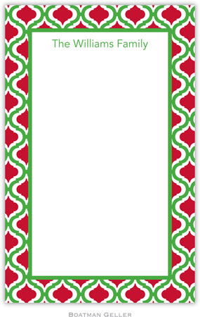 Boatman Geller Notepads - Kate Kelly & Red Boatman Geller Notepads - Kate Kelly & Red