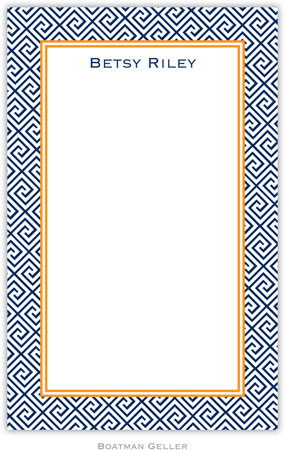 Boatman Geller - Create-Your-Own Personalized Notepads (Greek Key) Boatman Geller - Create-Your-Own Personalized Notepads (Greek Key)