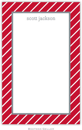 Boatman Geller - Create-Your-Own Personalized Notepads (Kent Stripe) Boatman Geller - Create-Your-Own Personalized Notepads (Kent Stripe)