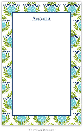Boatman Geller Notepads - Pineapple Repeat Teal Boatman Geller Notepads - Pineapple Repeat Teal