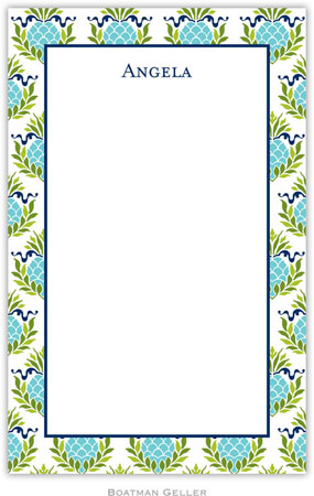 Boatman Geller Notepads - Pineapple Repeat Teal