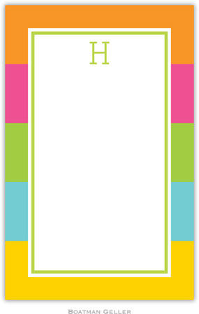 Boatman Geller Notepads - Bold Stripe Boatman Geller Notepads - Bold Stripe