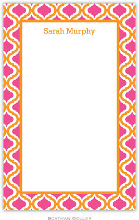 Boatman Geller Notepads - Kate Tangerine & Raspberry Boatman Geller Notepads - Kate Tangerine & Raspberry