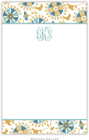Boatman Geller Notepads - Suzani Gold Boatman Geller Notepads - Suzani Gold