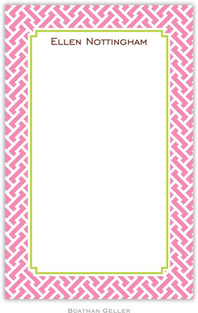 Boatman Geller - Create-Your-Own Personalized Notepads (Stella Bubblegum)