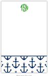 Boatman Geller Notepads - Anchors Navy