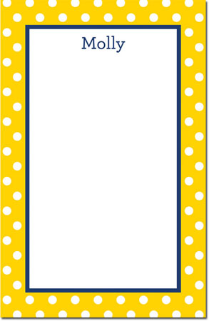 Boatman Geller - Create-Your-Own Notepads (Polka Dot)