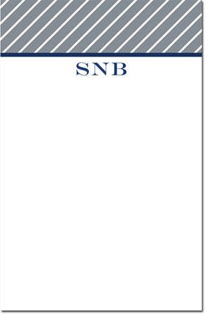 Boatman Geller - Create-Your-Own Large Notepads (Kent Stripe) Boatman Geller - Create-Your-Own Large Notepads (Kent Stripe)