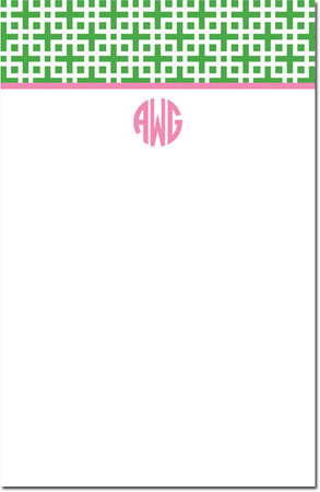Boatman Geller - Create-Your-Own Large Notepads (Lattice) Boatman Geller - Create-Your-Own Large Notepads (Lattice)