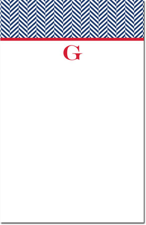 Boatman Geller - Create-Your-Own Large Notepads (Herringbone) Boatman Geller - Create-Your-Own Large Notepads (Herringbone)