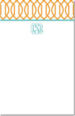 Boatman Geller - Create-Your-Own Large Notepads (Trellis Reverse) Boatman Geller - Create-Your-Own Large Notepads (Trellis Reverse)