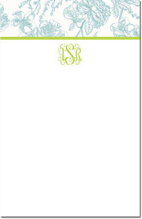 Boatman Geller - Create-Your-Own Large Notepads (Floral Toile)