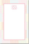 Boatman Geller Notepads - Seersucker Patch Light Pink