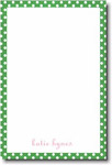 Boatman Geller Notepads - Green Polka Dot