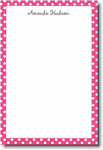 Boatman Geller Notepads - Raspberry Polka Dot