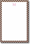 Boatman Geller Notepads - Brown Polka Dot