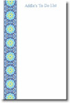 Boatman Geller Notepads - Blue Floral Band