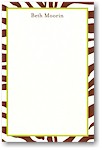 Boatman Geller Notepads - Zebra