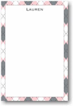 Boatman Geller Notepads - Argyle Pink