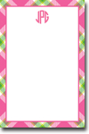 Boatman Geller Notepads - Ashley Plaid Pink