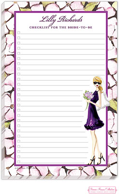 Bonnie Marcus Collection - Notepads (Floral Bride - Blonde)