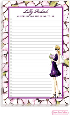 Bonnie Marcus Collection - Notepads (Floral Bride - Blonde) Bonnie Marcus Collection - Notepads (Floral Bride - Blonde)