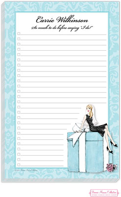 Bonnie Marcus Collection - Notepads (Bride On Box - Blonde)