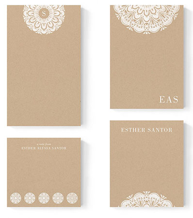 Notepad Set by Carlson Craft (Kraft Medallion) Notepad Set by Carlson Craft (Kraft Medallion)