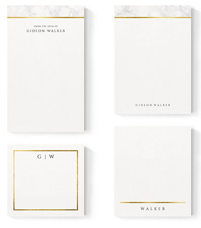 Notepad Set by Carlson Craft (Marvelous Marble)