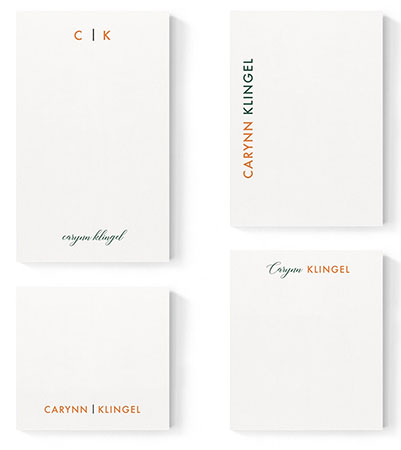 Notepad Set by Carlson Craft (Signature Expression)