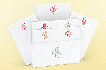 Great Gifts by Chatsworth Notepads - Monogram Tabley Set